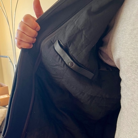 Black Rivet Vintage Leather Jacket with Hoodie - 3XLT - Picture 6 of 9